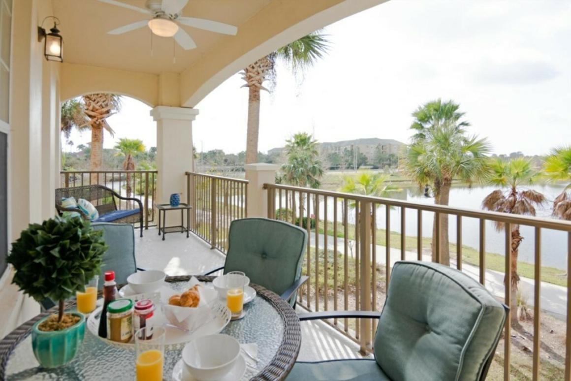 Modern Vacation Apartment With A Lake View At Vista Cay Resort Vc4816 Orlando Exterior foto